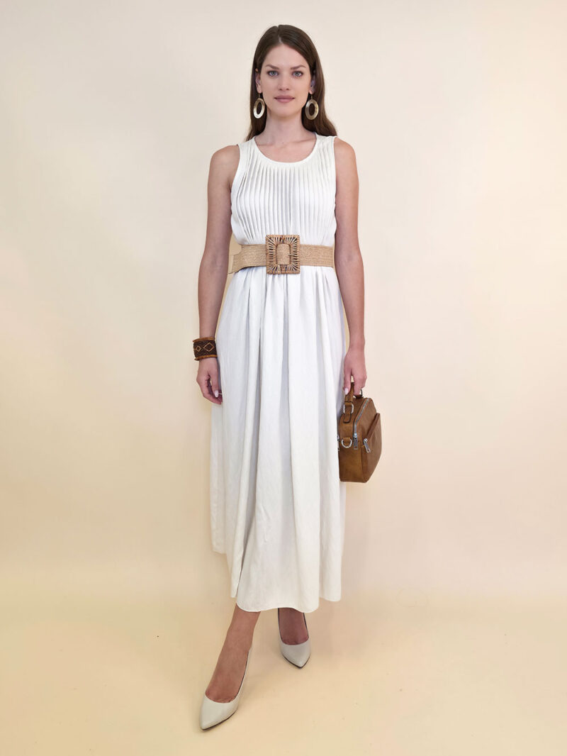 Haljina 48 Vidalia - viscose UN bizne - beige