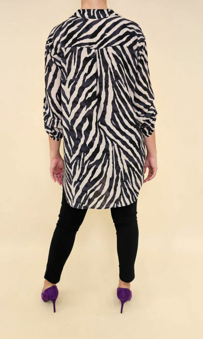 Tunika 36 Marsala zebra 21423675