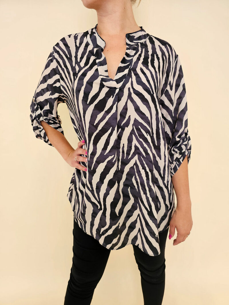 Tunika 36 Marsala zebra 21423675