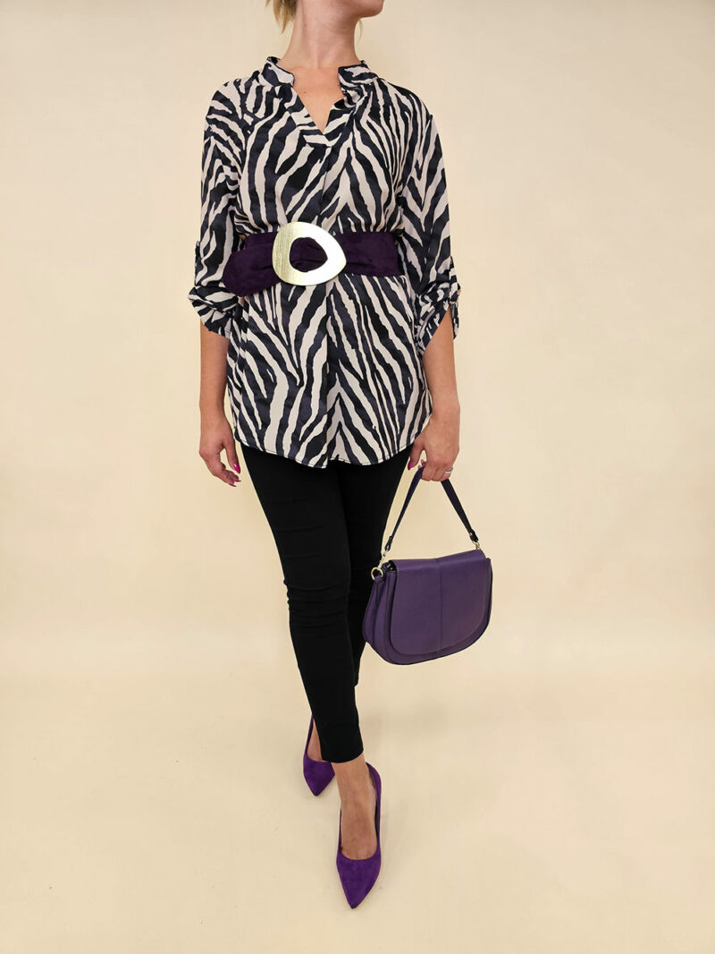 Tunika 36 Marsala zebra 21423675