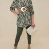 Tunika 36 Marsala zebra 21423674
