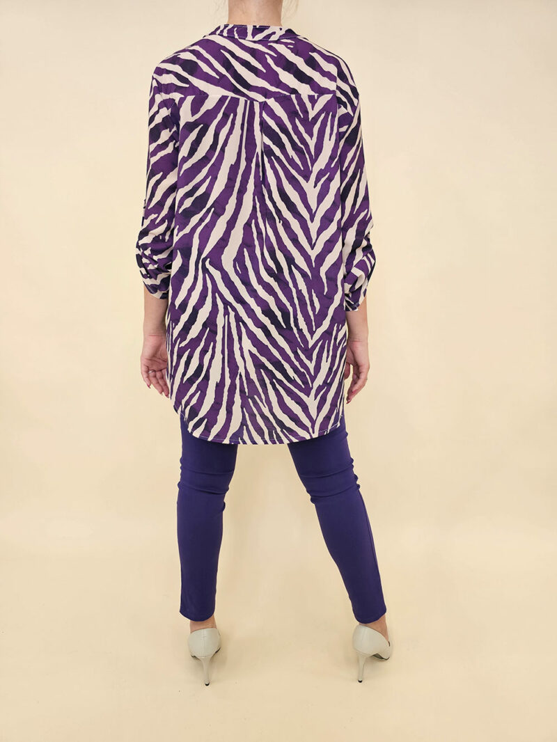 Tunika 36 Marsala zebra 21423671