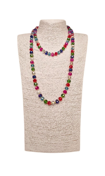 Ogrlica 7 - perle crystal - multicolor
