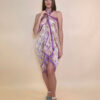 Šal/Pareo 12 - viscose Graff Flowers - purple