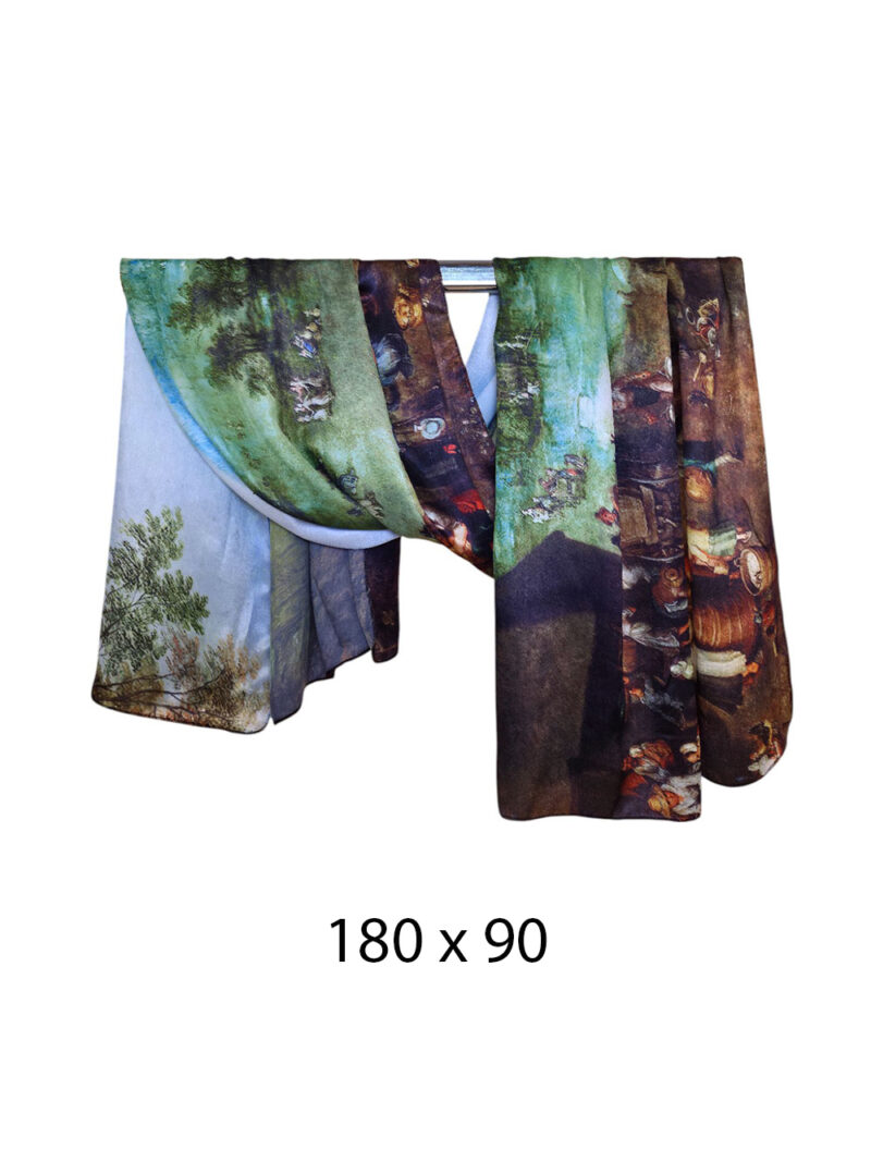 Šal/Pareo 12 - green