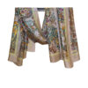 Šal/Pareo 12 - viscose Kashmir - beige