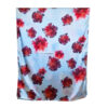 Šal 15 - double face saten 70x170 Red Flowers/Božuri
