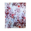 Šal 15 - double face saten 70x170 Roses on Blue/Poppies