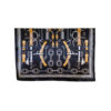 Šal 11 - silk/viscose 90x90 Belts/Chains - black