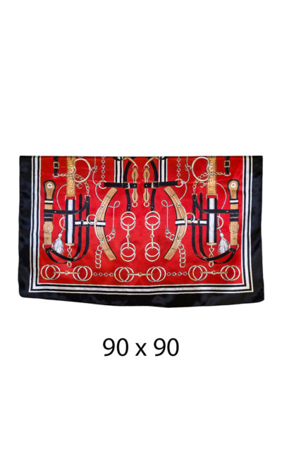 Šal 11 – red/black