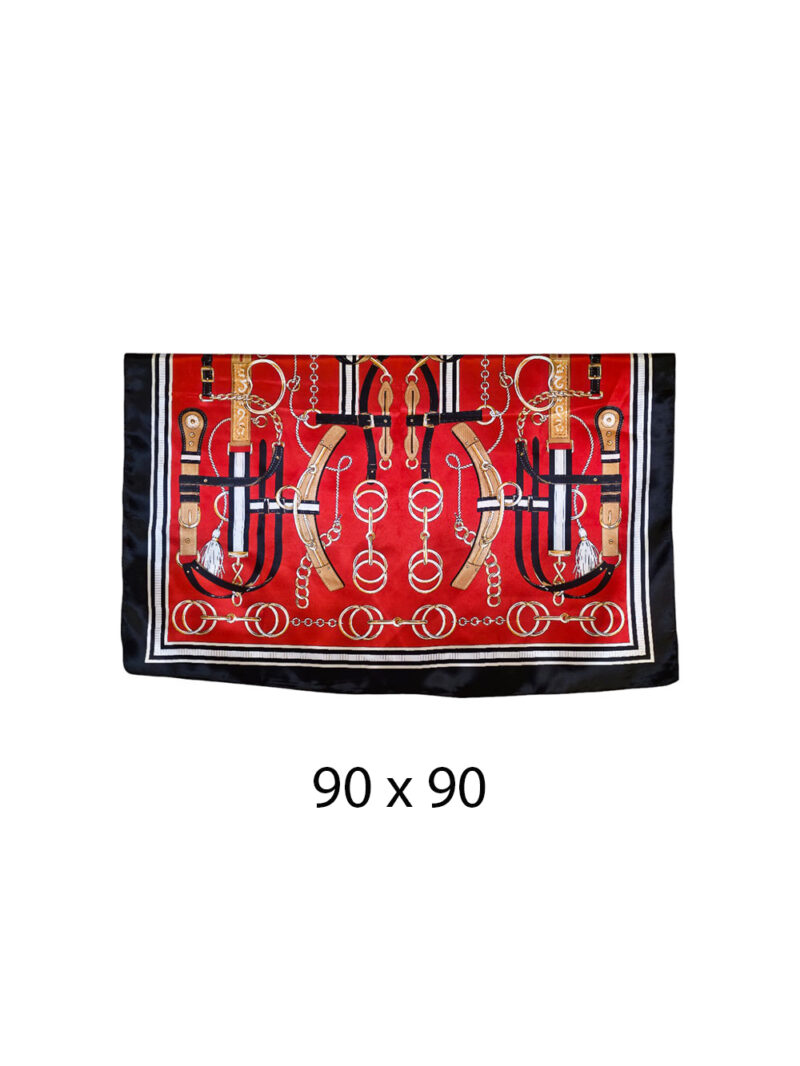 Šal 11 – red/black