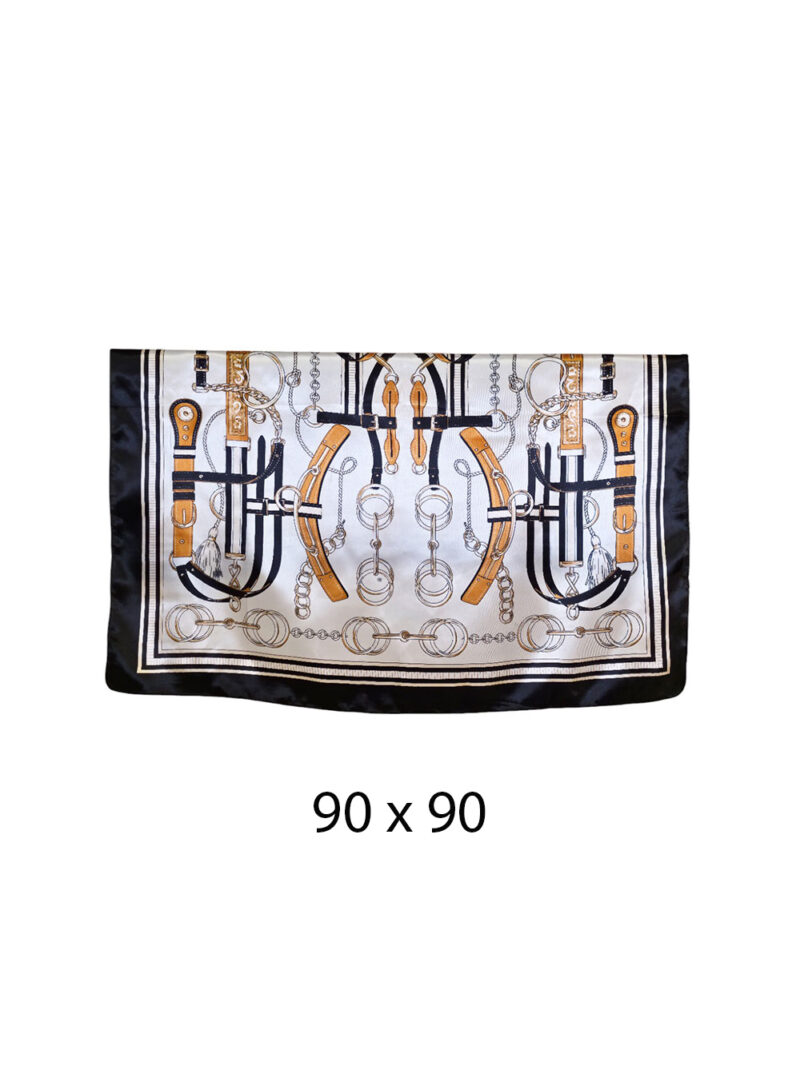 Šal 11 – beige/black