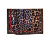 Šal 11 - silk/viscose 90x90 Animal - brown