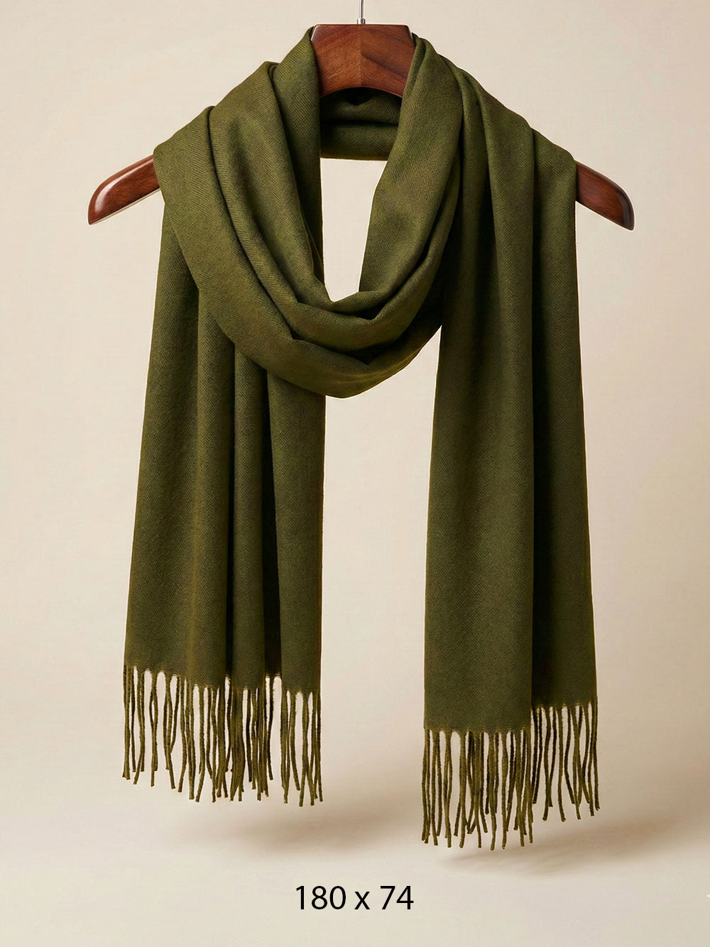 Šal 20 Pashmina - military