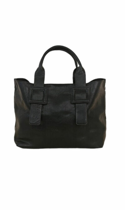 Torba 60 - 2u1 kožna kopča - black