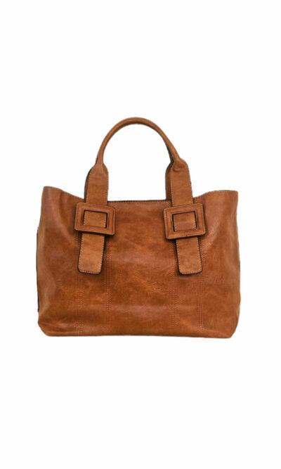 Torba 60 - 2u1 kožna kopča - brown