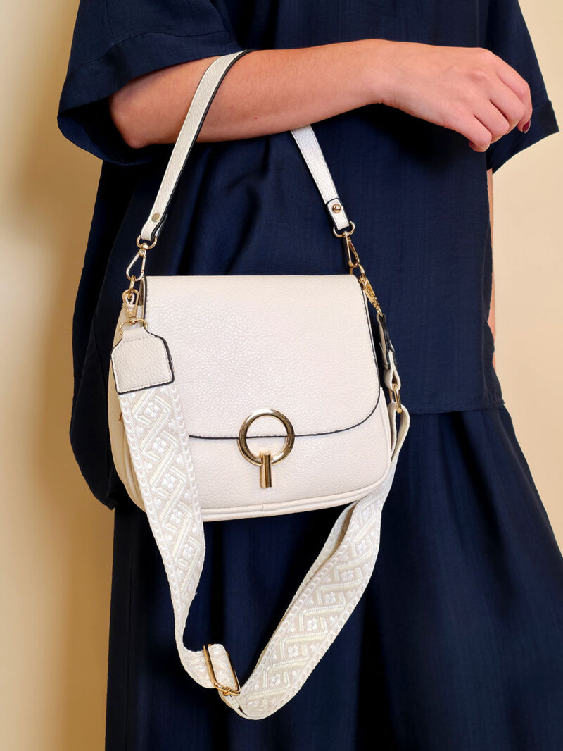 Torba 40 - ring kopča beige