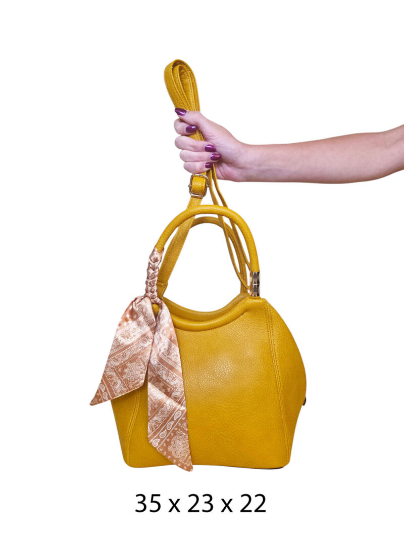 Torba 24 - lady saten bow - yellow