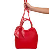 Torba 24 - lady saten bow - red