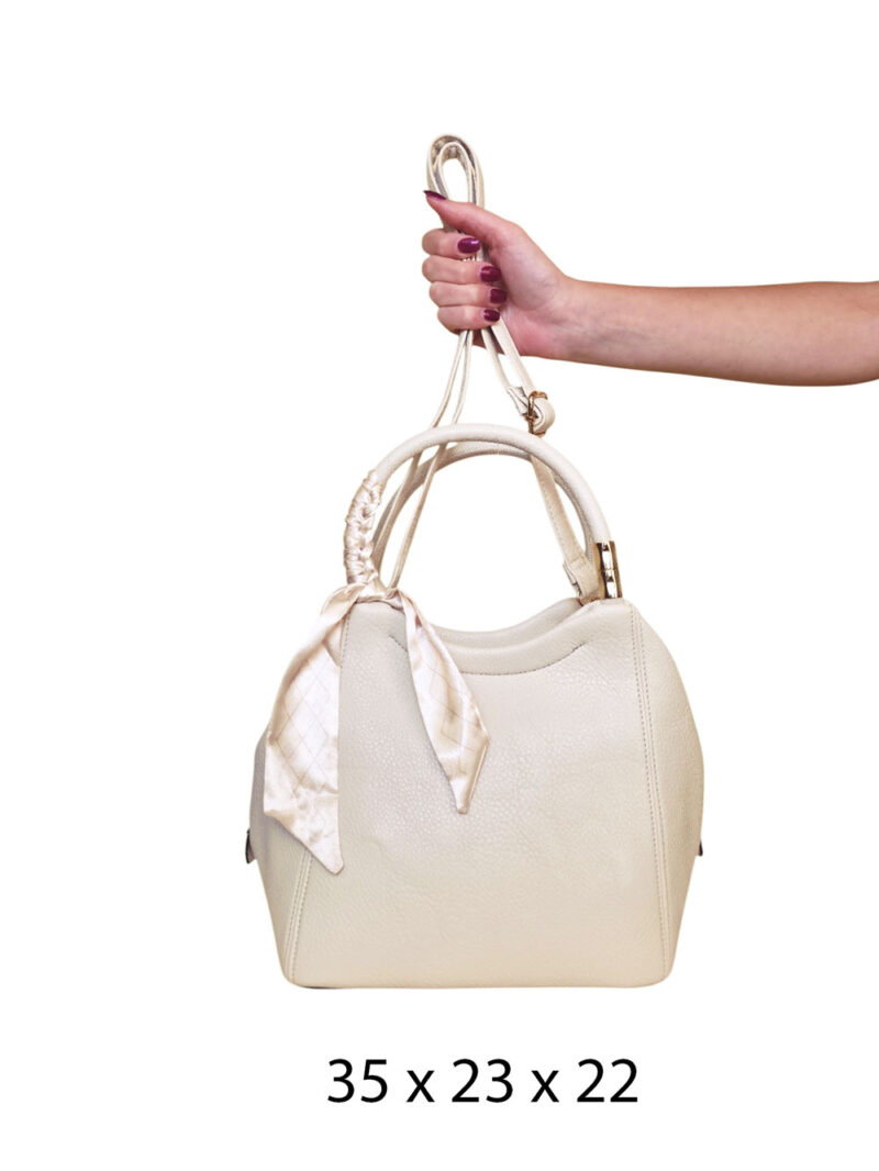 Torba 24 - lady saten bow - beige