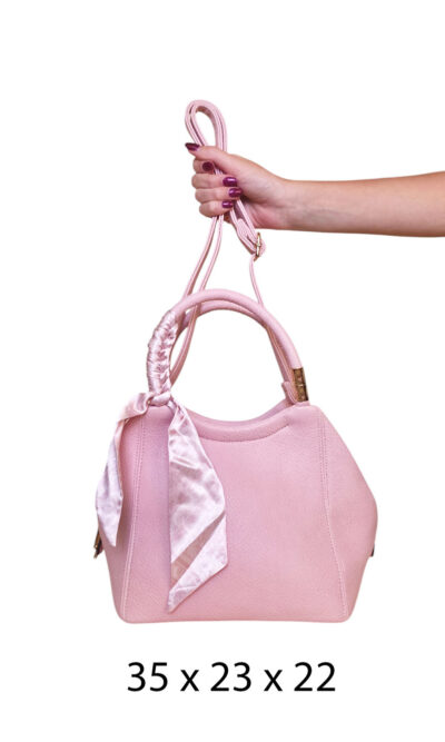 Torba 24 - lady saten bow - pink