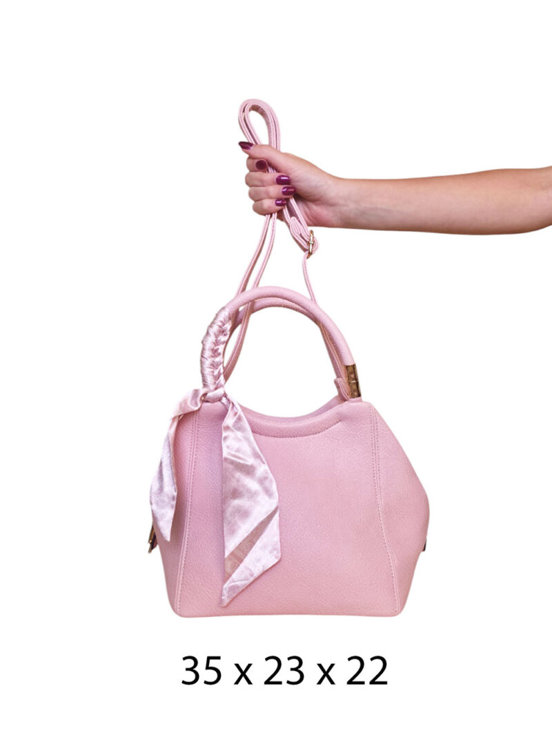 Torba 24 - lady saten bow - pink