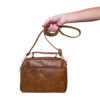 Torba 18 - mala 2 pretinca & 2 džepa - brown