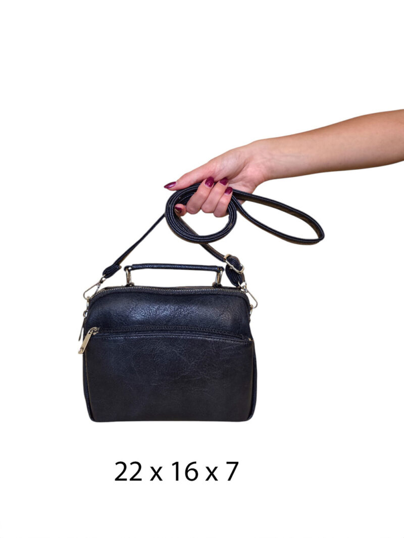 Torba 18 - mala 2 pretinca & 2 džepa - d.blue