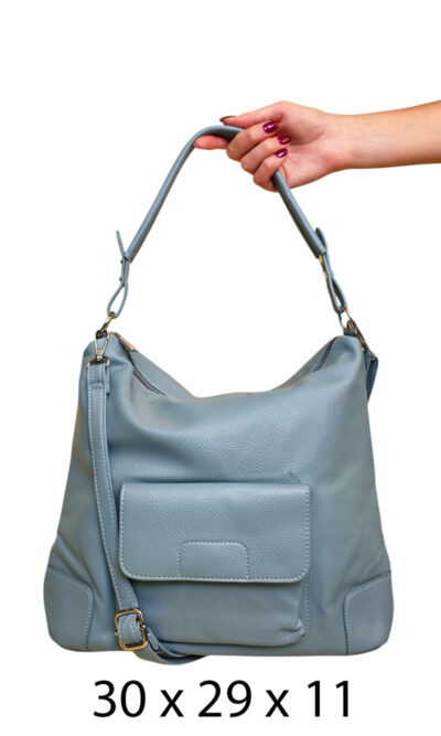 Torba 28 - big/small bag pockets - c.blue
