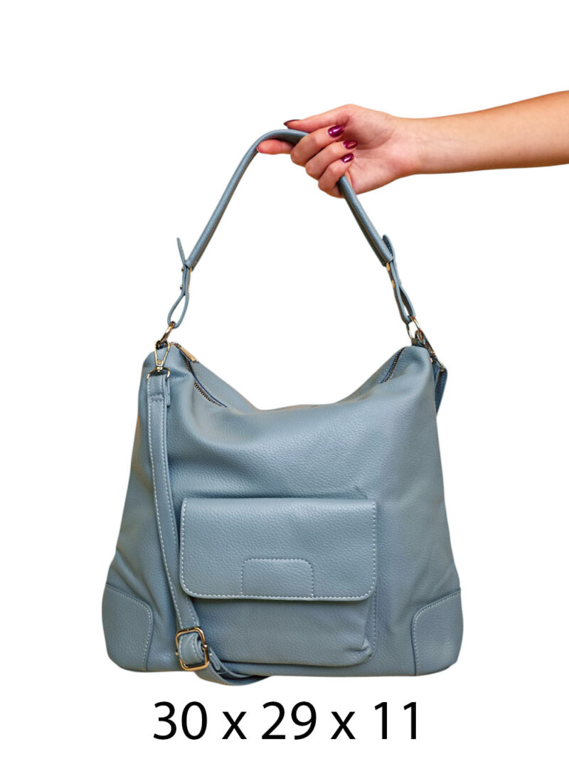 Torba 28 - big/small bag pockets - c.blue