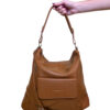 Torba 28 - big/small bag pockets - brown