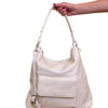 Torba 28 - big/small bag pockets - beige