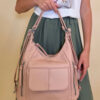 Torba 28 - big/medium bag pockets - pink