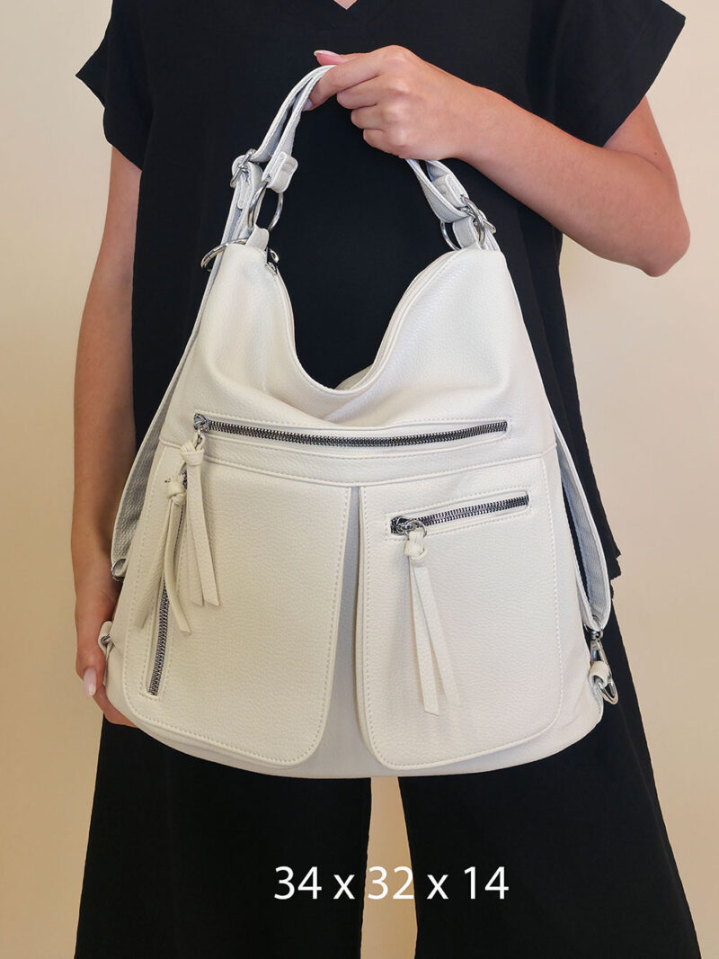 Torba 28 - big/2bag pockets - beige