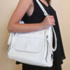 Torba 28 - big/medium bag pockets - white