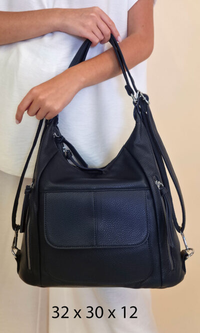 Torba 28 - big/medium bag pockets - blue