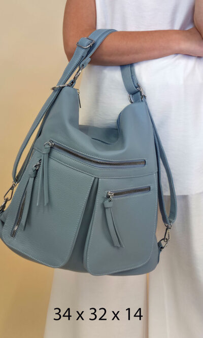 Torba 28 - big/2bag pockets - c.blue