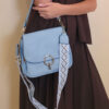 Torba 14 - ring kopča - sky blue