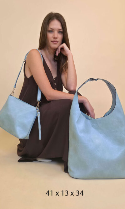 Torba 50 - 2u1 - vreća - celeste
