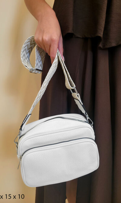 Torba 18 - middle double - white