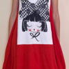 Haljina 42 Quilca  - red - Sweety