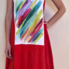 Haljina 42 Quilca  - red - Tempera