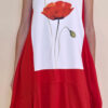 Haljina 42 Quilca  - red - Poppy