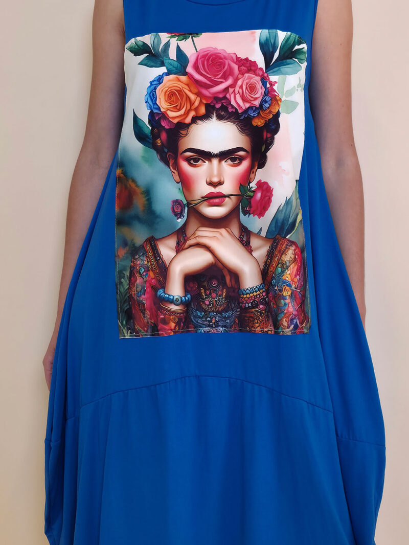 Haljina 27 Quilca  - royal - Frida s Ružom