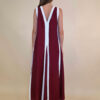 Haljina 40 Annabella - viscose UN lajsne - burgundy