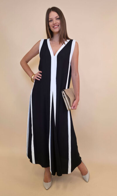 Haljina 40 Annabella - viscose UN lajsne - d.navy