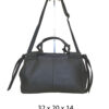 Torba 36 - big classic lady - d.grey
