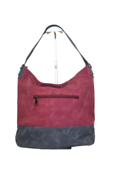Torba 42 - vreća suede bicolor - red