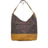 Torba 42 - vreća suede bicolor - coffee