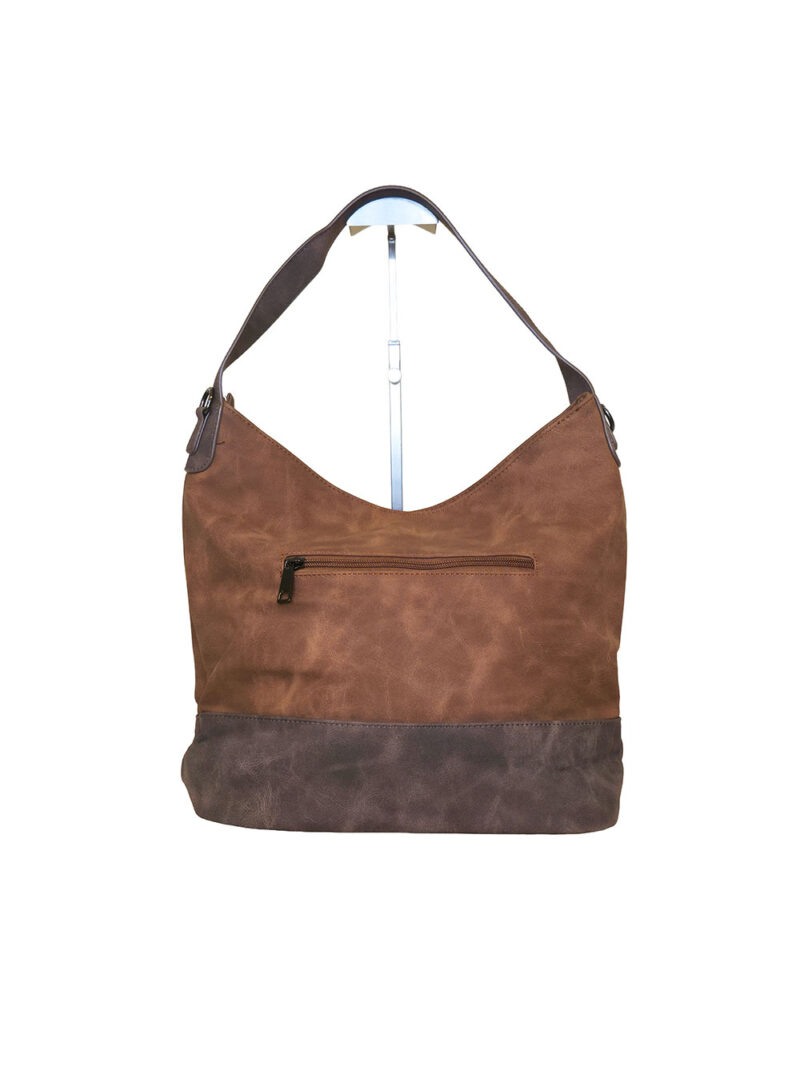 Torba 42 - vreća suede bicolor - brown
